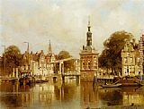 Famous Amsterdam Paintings - A View of Amsterdam
